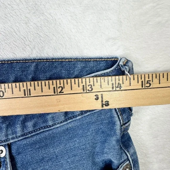 Everlane Denim Jeans Womens Size 27 Regular Wash Blue Cotton Blend Ankle - Picture 4 of 9